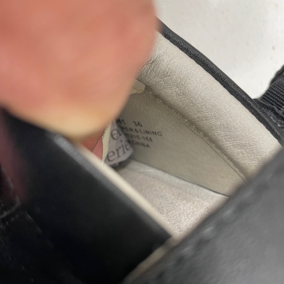 Alegria Black Floral Cutout Sandals - Picture 6 of 6